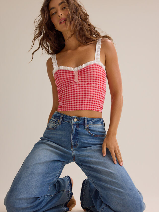 Zoey Gingham Cami - ALTAR'D STATE KIDS