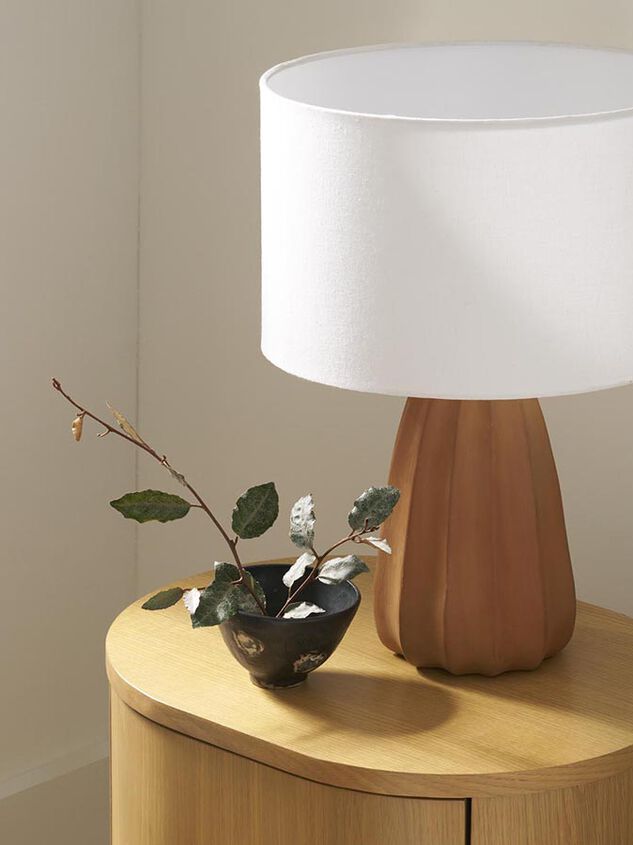 Iris Terracotta Table Lamp Detail 2 - AS Kids