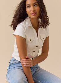 Sadie Denim Top - ALTAR'D STATE KIDS