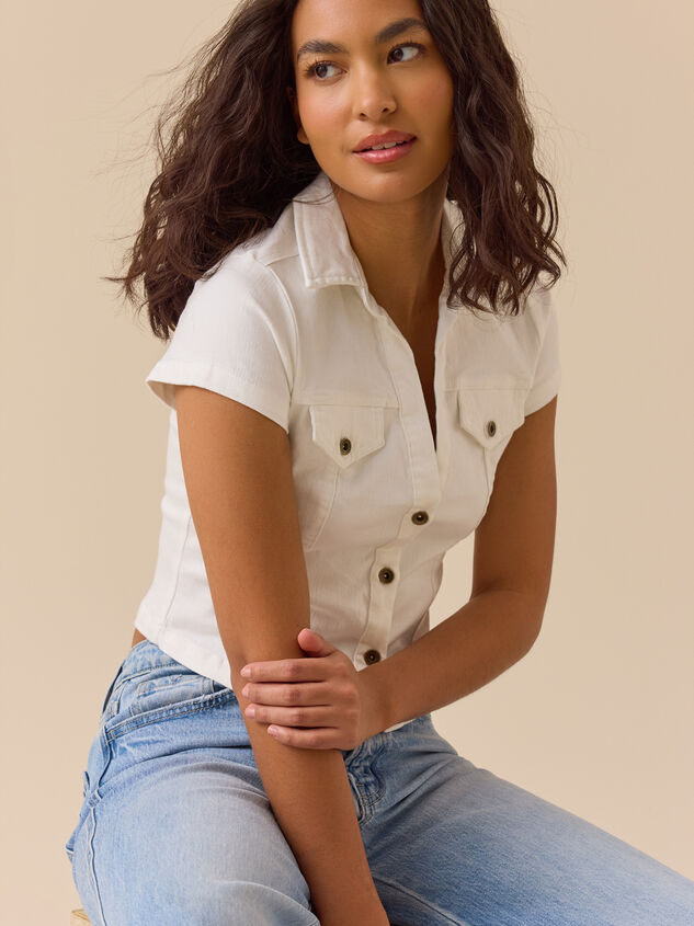 Sadie Denim Top - ALTAR'D STATE KIDS