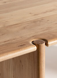 Moss Wood Dining Table Detail 7 - ALTAR'D STATE KIDS