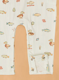 Lake Cutes Uni Romper Detail 3 - AS Kids