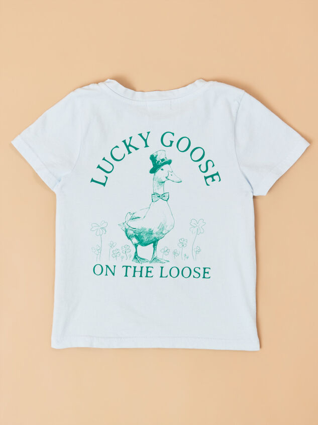 Lucky Goose Graphic Tee Detail 5 - ALTAR'D STATE KIDS