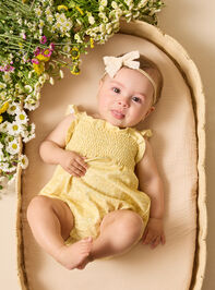 Amy Floral Smocked Bubble - ALTAR'D STATE KIDS