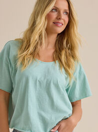 Hannah Slub Voop Tee Detail 2 - ALTAR'D STATE KIDS