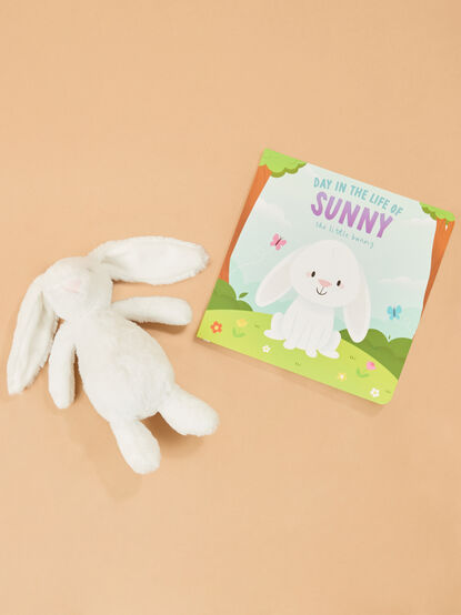 Cottontail Plush Bunny Book by Mudpie - ALTAR'D STATE KIDS