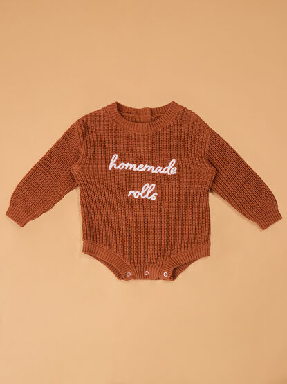 Homemade Rolls Knit Bodysuit - AS Kids