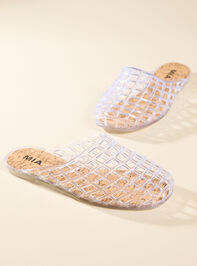 Darby Jelly Cage Mule Flat - AS Kids