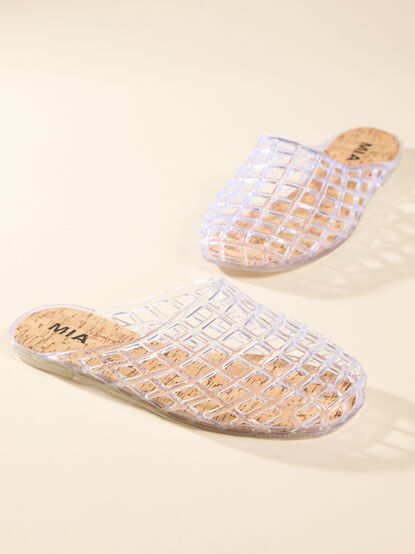 Darby Jelly Cage Mule Flat - AS Kids