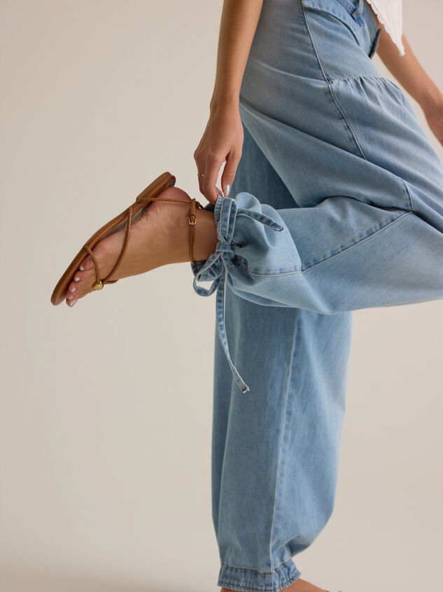 Paisley Tie Pant Detail 4 - AS Kids