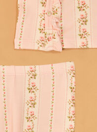 Antoinette Floral Snap Top Set Detail 5 - AS Kids