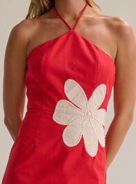 Tatum Halter Mini Dress Detail 3 - AS Kids