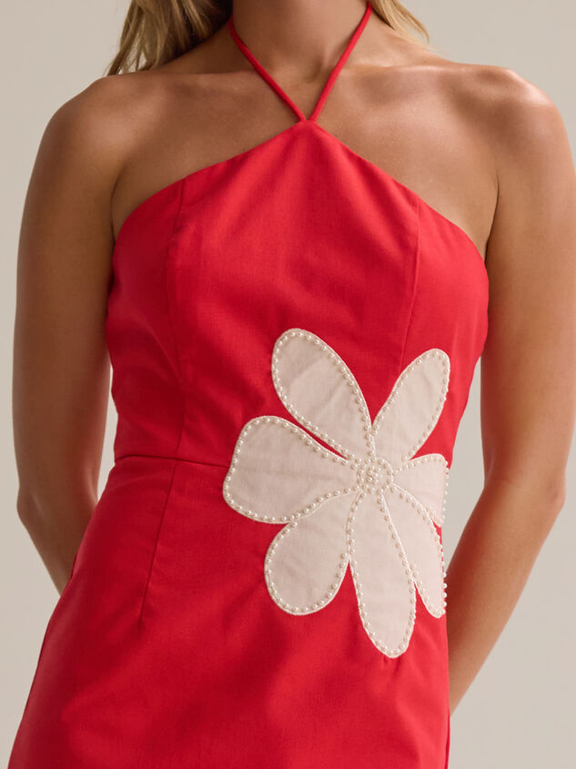 Tatum Halter Mini Dress Detail 3 - AS Kids