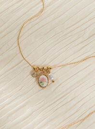 18K Gold Dipped Dainty Floral Necklace - ALTAR'D STATE KIDS