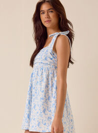 Elaina Floral Mini Dress Detail 4 - AS Kids