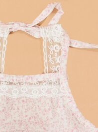 Ivy Floral Lace Romper Detail 2 - ALTAR'D STATE KIDS