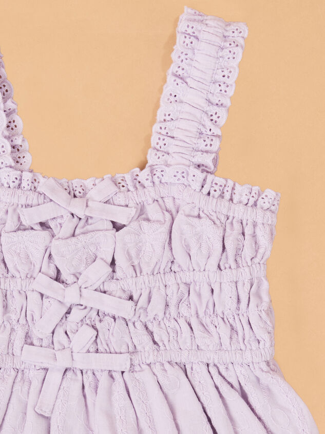 Mina Embroidered Cinch Dress Detail 4 - ALTAR'D STATE KIDS