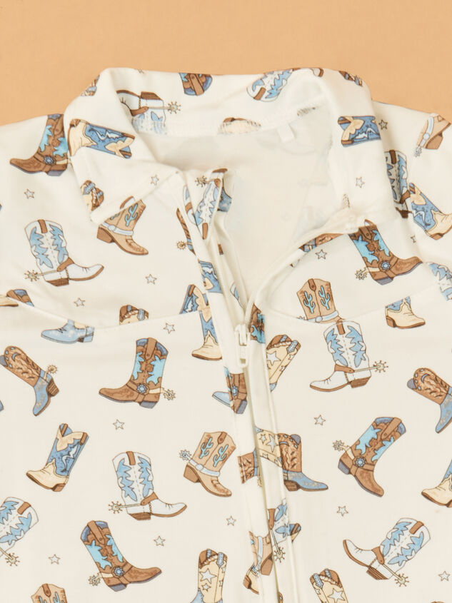 Stetson Western Boot Footie Detail 3 - ALTAR'D STATE KIDS