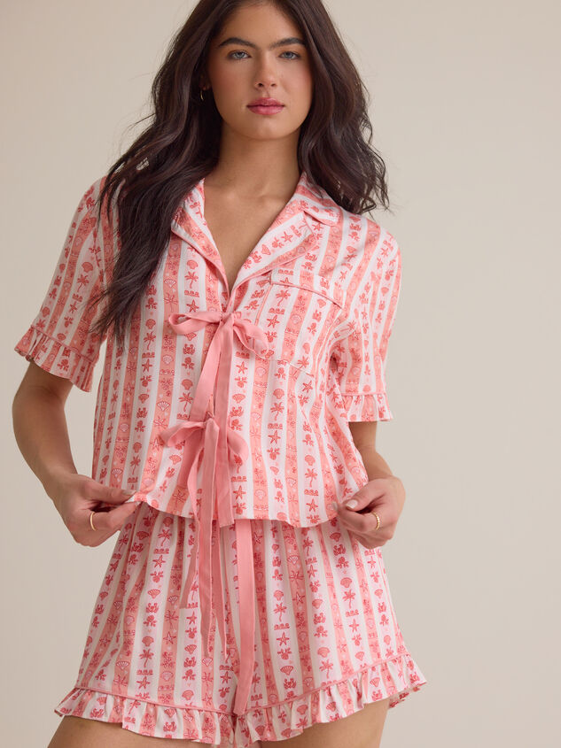 Remi Vacation Sleep Shirt Detail 3 - AS Kids