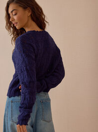 Ottiline Pointelle Button Up Top Detail 5 - AS Kids