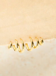 Crescent Hoop Earring Trio Pack - ALTAR'D STATE KIDS