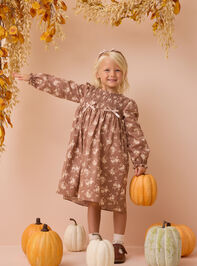 Elise Floral Puff Sleeve Baby Dress - AS Kids