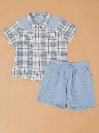 Hank Top & Short Set - ALTAR'D STATE KIDS