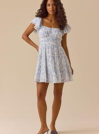 Florence Floral Mini Dress Detail 2 - ALTAR'D STATE KIDS