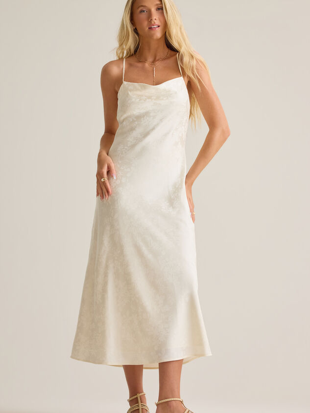 Olandria Satin Midi Dress - AS Kids