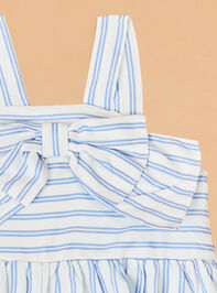 Simone Stripe Bow Bubble Detail 2 - ALTAR'D STATE KIDS