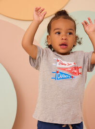 Home Run Flag Tee - AS Kids