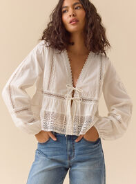 Viviana Woven Crochet Top - ALTAR'D STATE KIDS