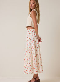 Jackie Embroidered Midi Skirt Detail 3 - AS Kids