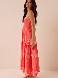 Melanie Strapless Maxi Dress Detail 4 - AS Kids