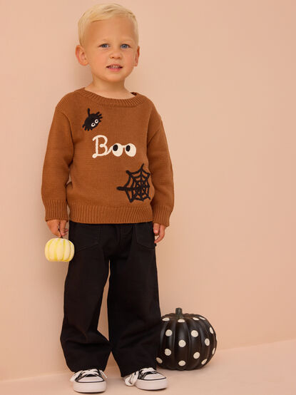Itsy Bitsy Boo Knit Sweater - AS Kids