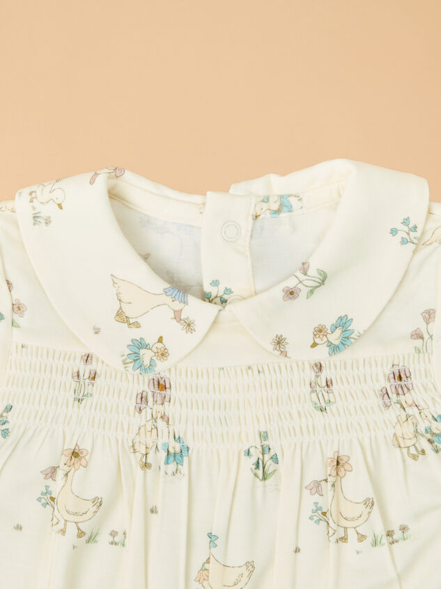 Little Duckling Blooms Romper Detail 3 - ALTAR'D STATE KIDS