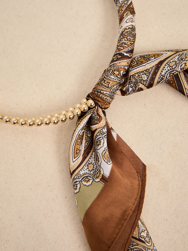 Fiona Scarf-Wrapped Necklace Detail 3 - AS Kids