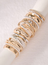 Harlow Mixed Metal Ring Pack Detail 2 - AS Kids