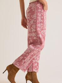 Kerstin High Rise Bandana Barrel Pants Detail 4 - AS Kids