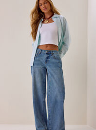 Sydney Low Rise Wide Leg Jeans - AS Kids