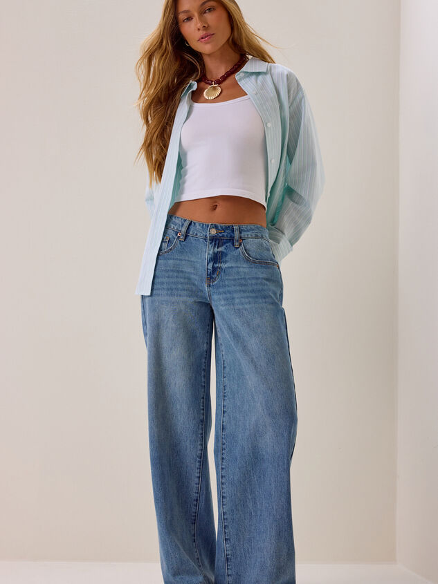 Sydney Low Rise Wide Leg Jeans - AS Kids