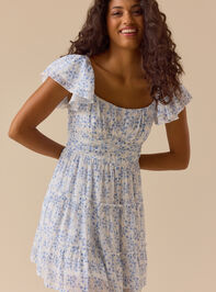 Florence Floral Mini Dress Detail 3 - ALTAR'D STATE KIDS