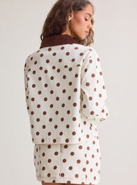 Kaeleigh Polka Dot Jacket Detail 5 - AS Kids
