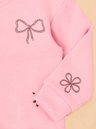 Cowgirl Icons Embroidered Sweatshirt Detail 4 - ALTAR'D STATE KIDS