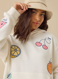 Fruit Of The Spirit Hoodie Detail 2 - ALTAR'D STATE KIDS