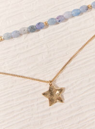 Celestial Tide Layered Necklace Detail 3 - AS Kids