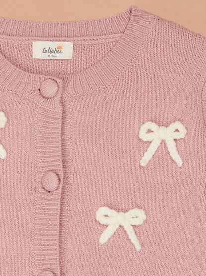 Brianna Bow Cardigan - ALTAR'D STATE KIDS