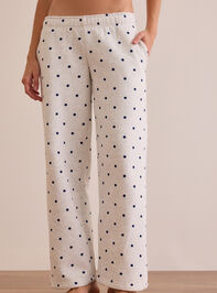 Classic Dot Cozy Pant Detail 3 - AS Kids