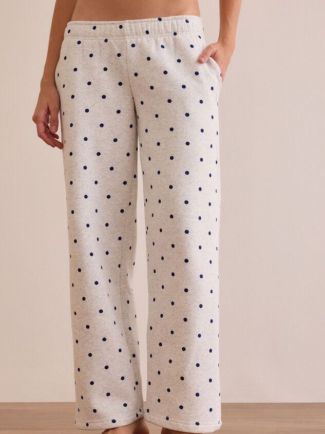 Classic Dot Cozy Pant Detail 3 - AS Kids