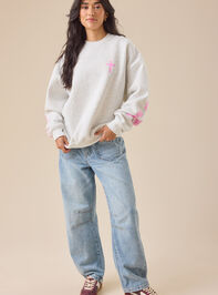 Jesus Is King Pullover Detail 3 - ALTAR'D STATE KIDS